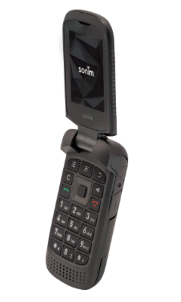 4G LTE Ultra Rugged Flip Phone Black Z520972