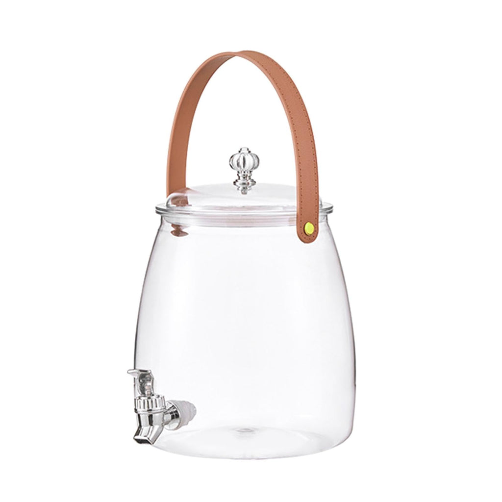 5L Beverage Dispenser Juice Jug with Spigot and Filtering Cold Water Pitcher E28591