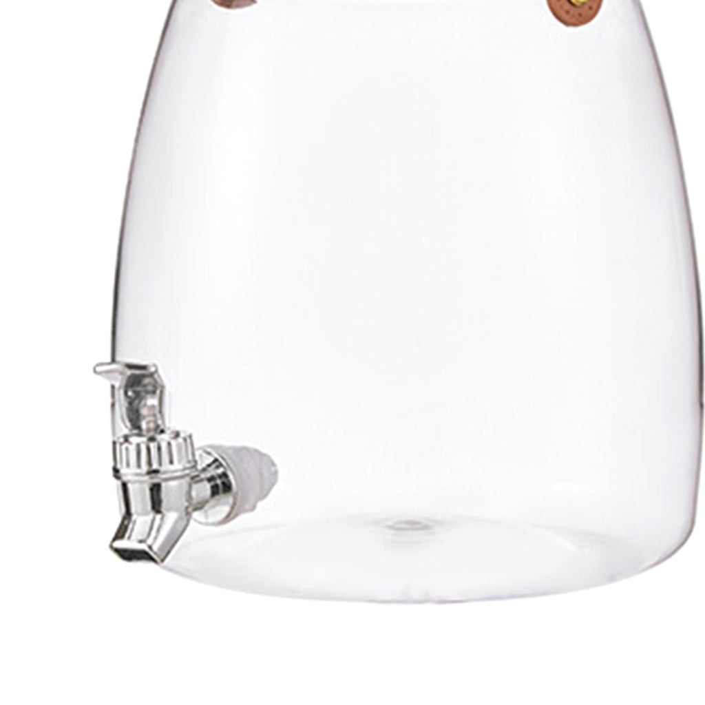 5L Beverage Dispenser Juice Jug with Spigot and Filtering Cold Water Pitcher E28591