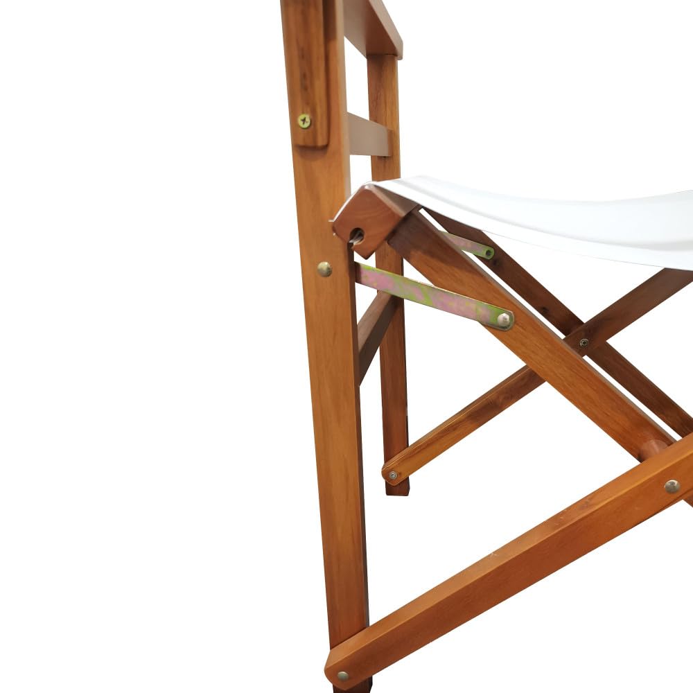 Black Canvas Director's Chair 2pcs Set Y406095