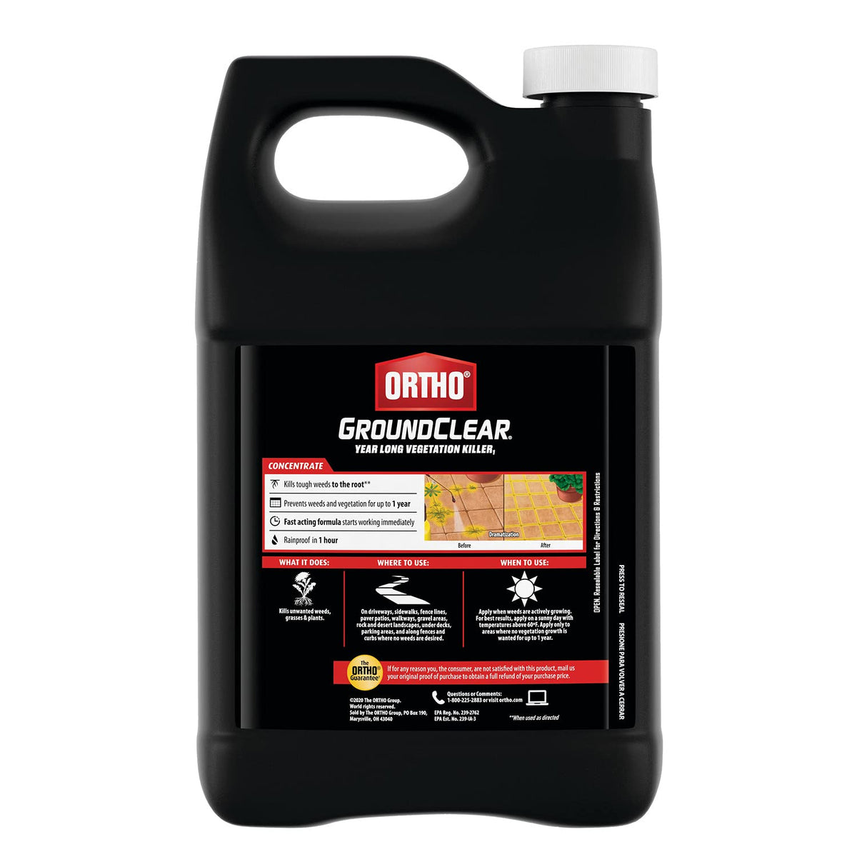 Year Long Vegetation Killer Concentrate 1 gal. O168586