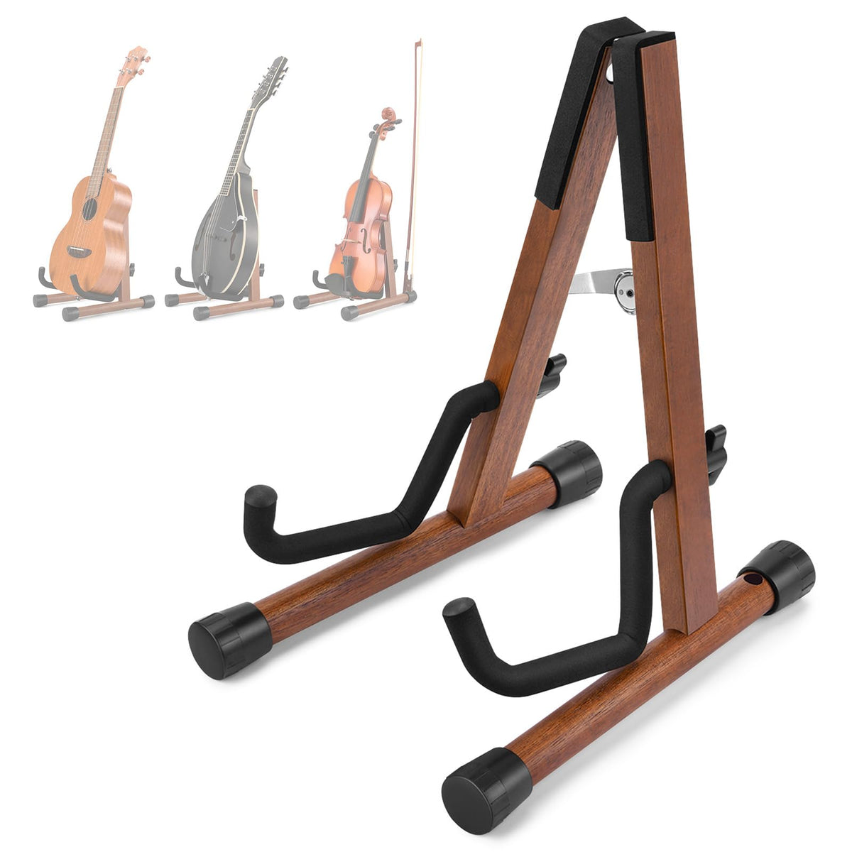 Wood Ukulele Stand Folding Floor Stand L723