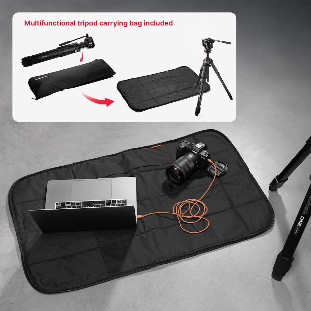 Fluid Video Head with Aluminum Tripod E622959