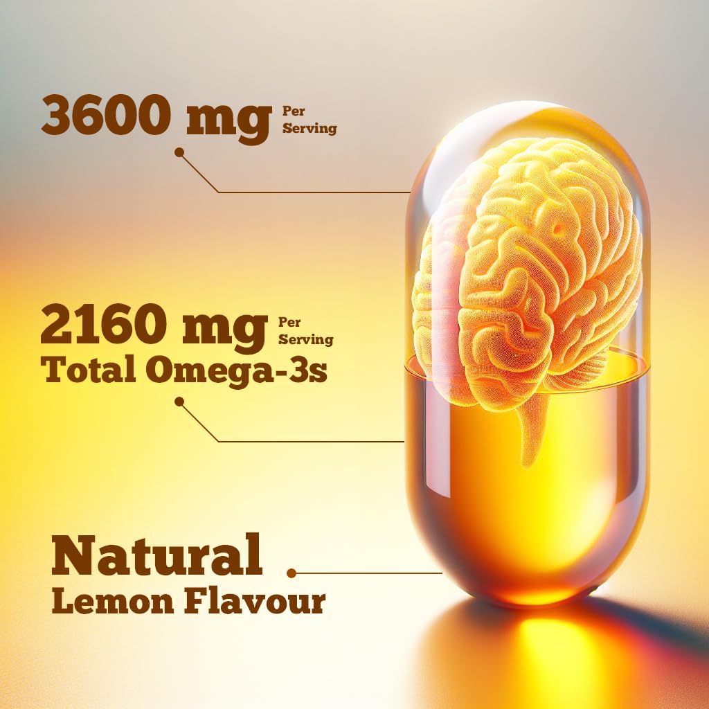 Omega 3 Fish Oil 3600mg Softgels O19504