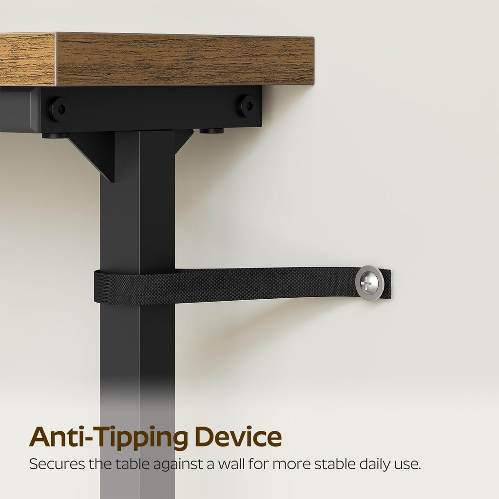 70.9" Console Table with Adjustable Height and Power Outlet V7519