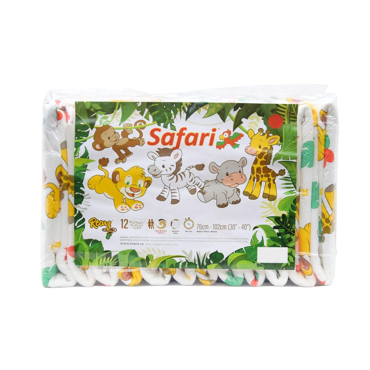 Adult Printed Diapers 12 Pack Small R502