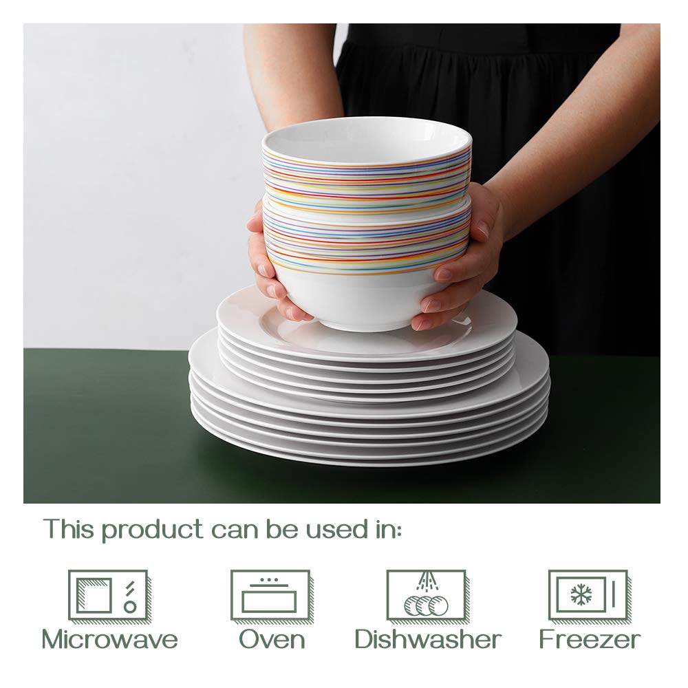 5.8" 30 Ounces Ceramic Bowls Set of 4 M447661