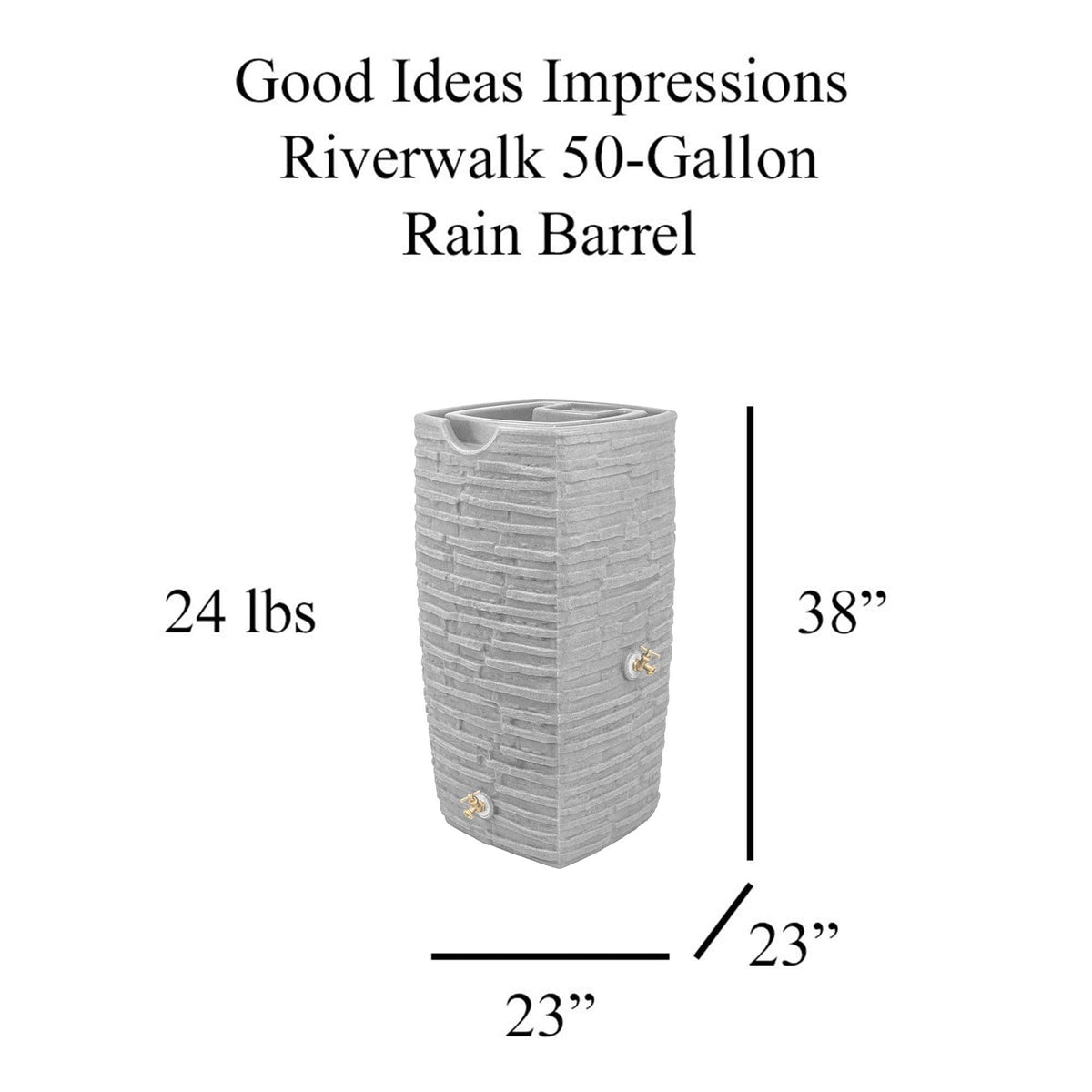 Rain Water Collection Barrel 4 Pack R632013