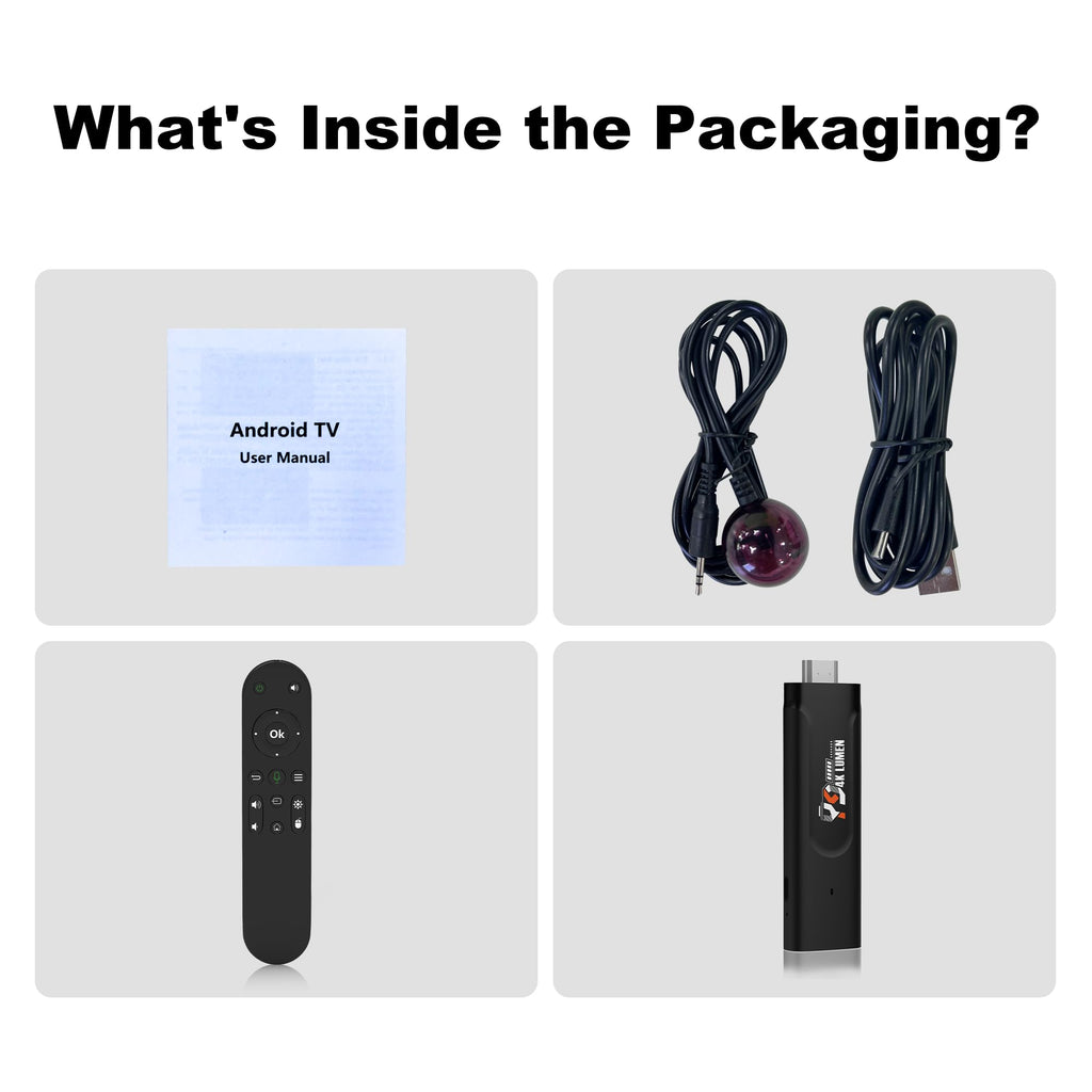 Android 13.0 4K TV Stick 2GB RAM 16GB ROM B25207