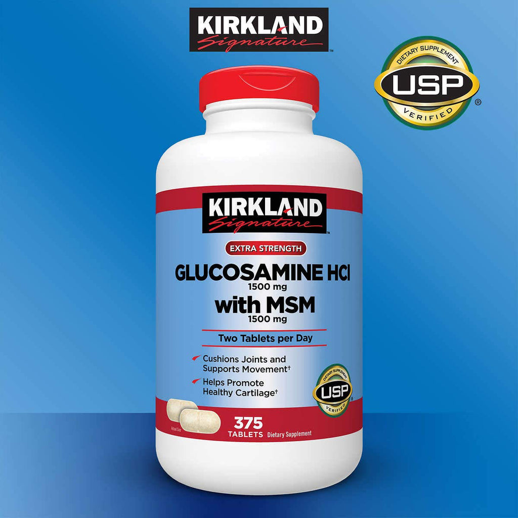 Glucosamine with MSM 375 Tablets 5 Pack I1615