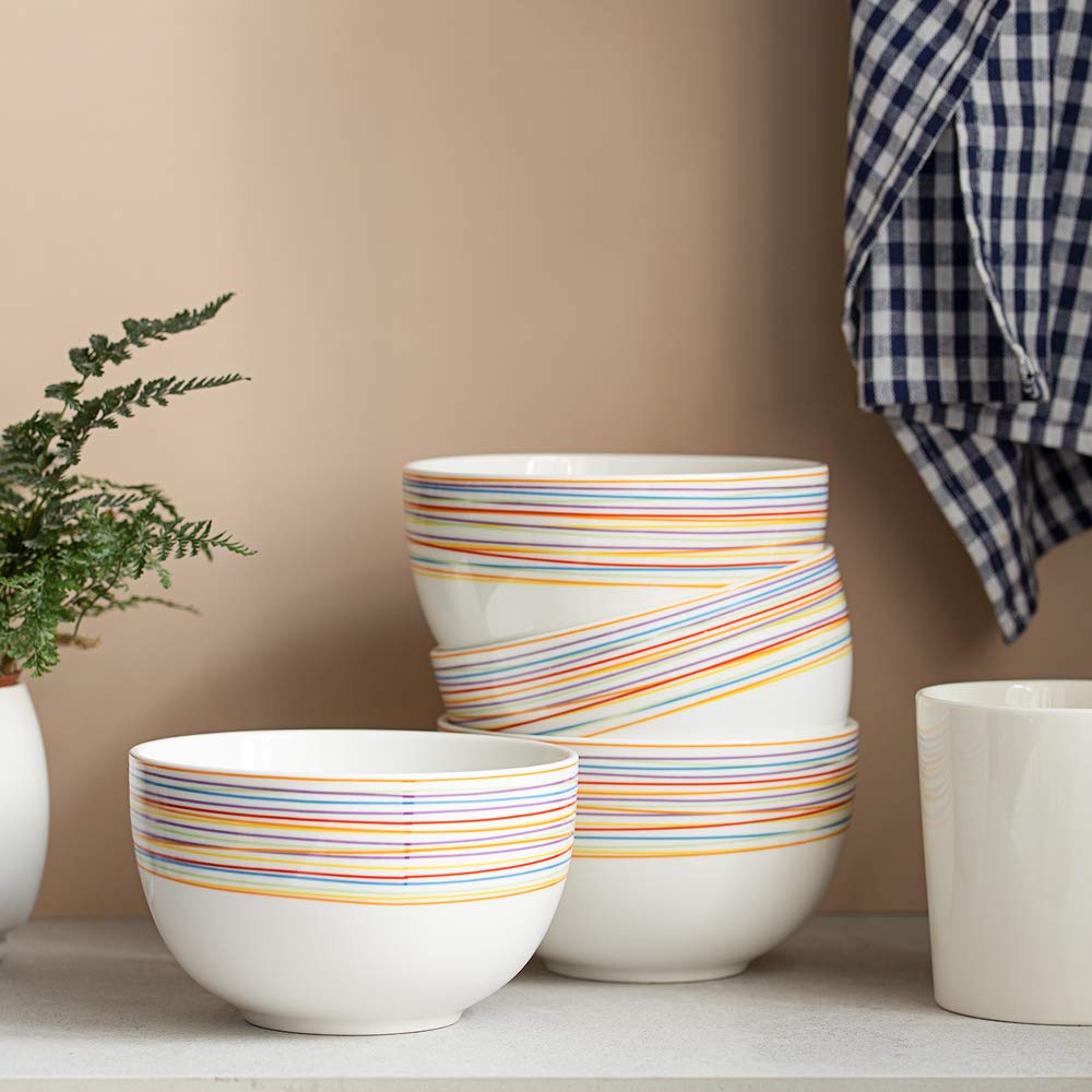5.8" 30 Ounces Ceramic Bowls Set of 4 M447661