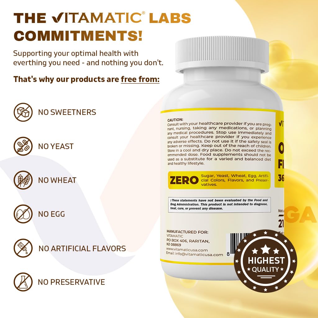 Omega 3 Fish Oil 3600mg Softgels O19504
