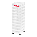 10 Drawer Rolling Storage Cart J667