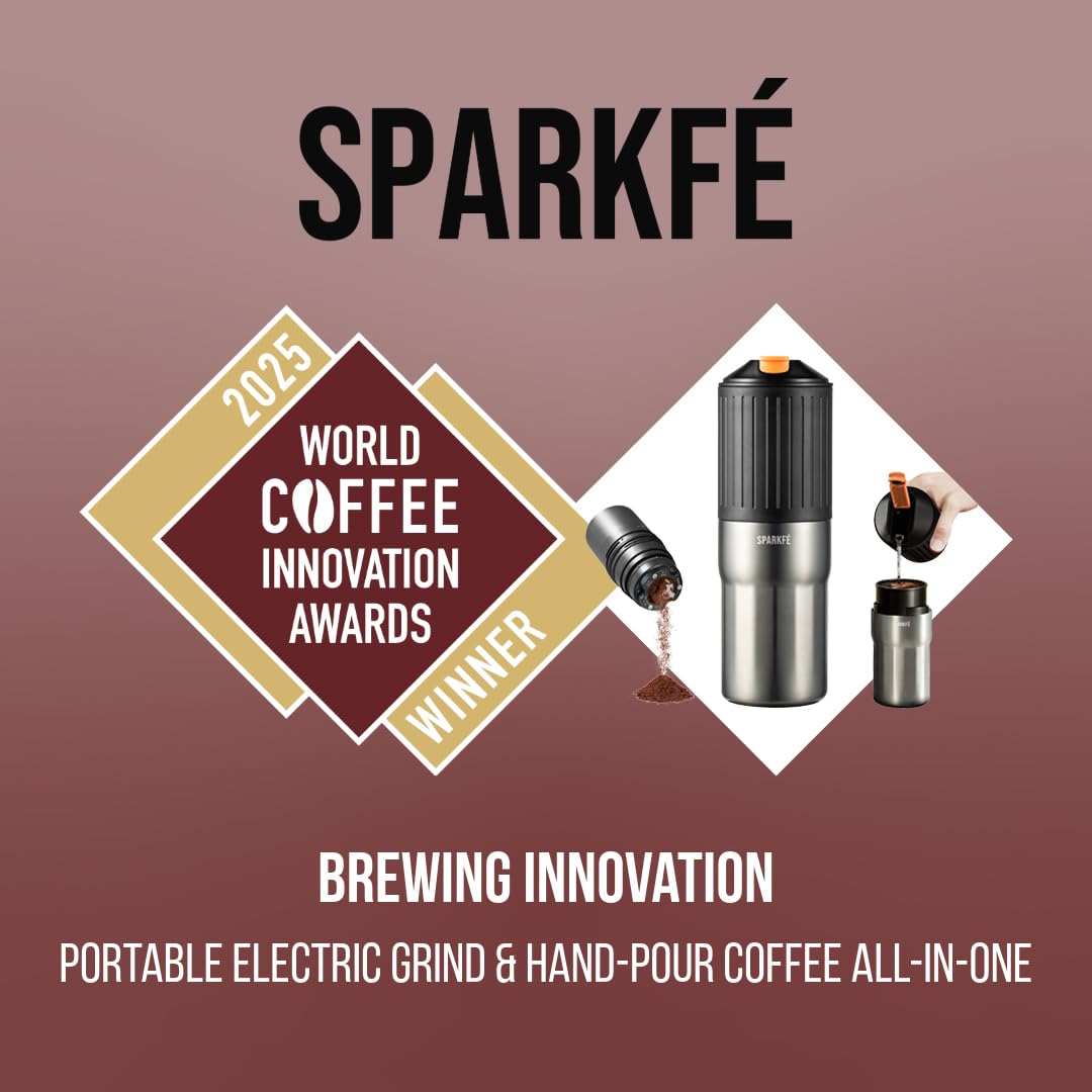 Portable Pour Over Coffee Maker with Stainless Steel Conical Burr Y9631