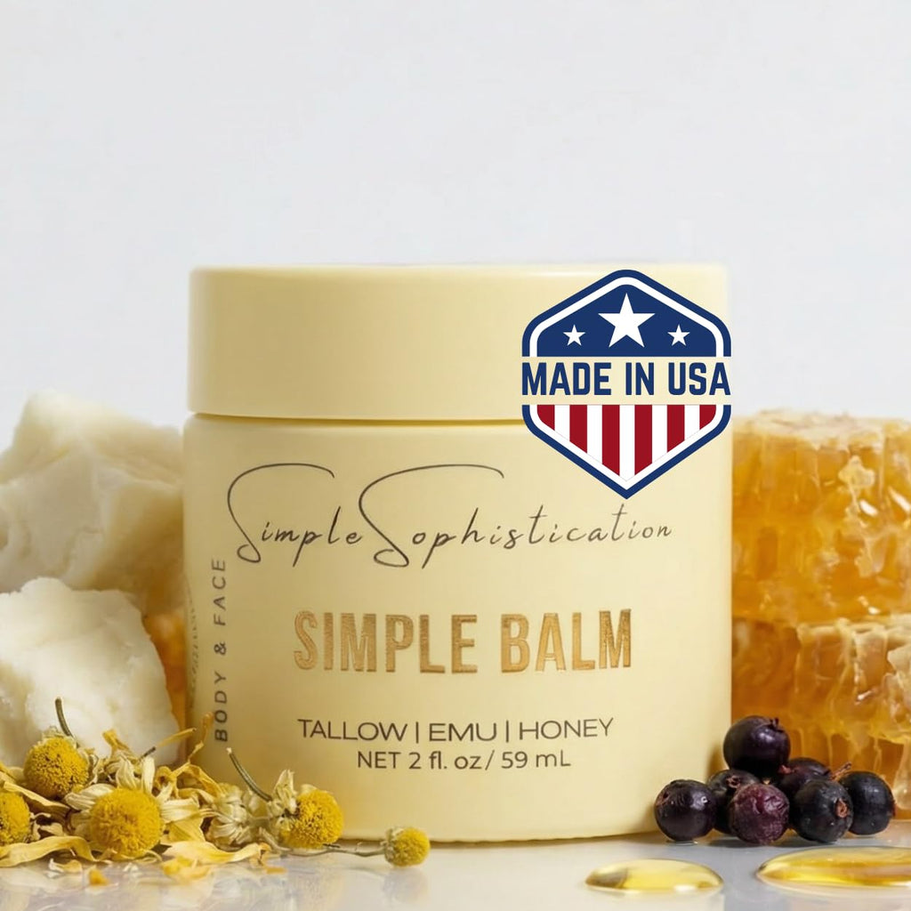 Tallow Emu Honey Balm Face & Body Moisturizer 1 oz K31603