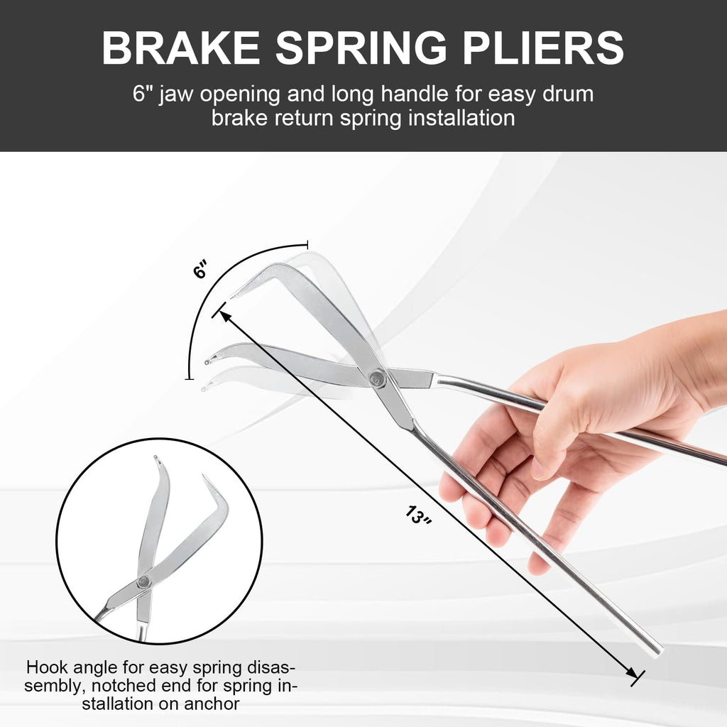 8 PC Drum Brake Tool Kit Q284