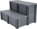 27" 2-Step Hot Tub Steps with Storage T770