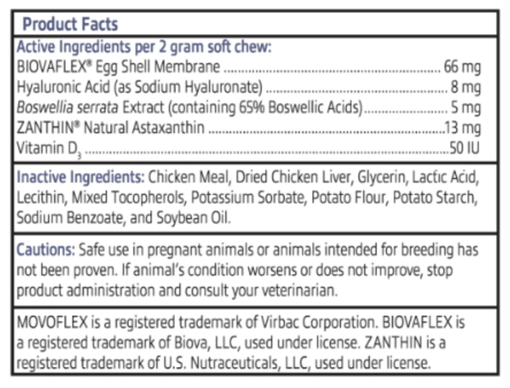 Joint Support Supplement for Dogs - 60 Soft Chews for Small Dogs T2745