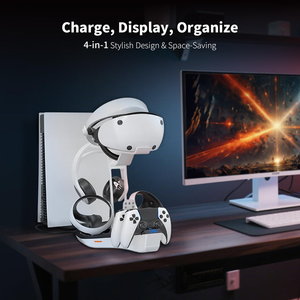 Dual Charging Station for PS5 and VR2 Controllers J210173