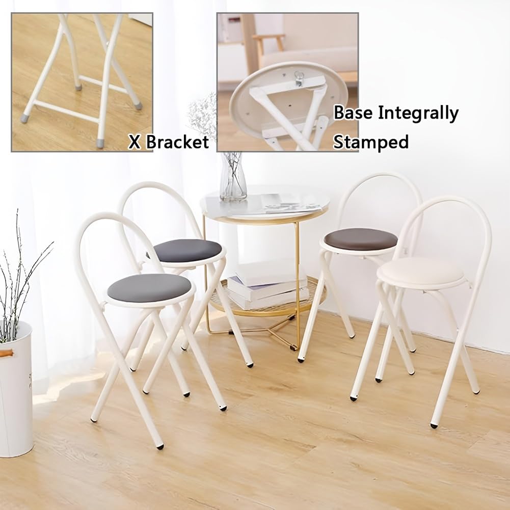 18 Inch Folding Chair with Backrest U9185