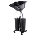 Portable Plastic Shampoo Bowl with Electric Pump Z75690