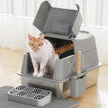 Stainless Steel Cat Litter Box 40L O36443