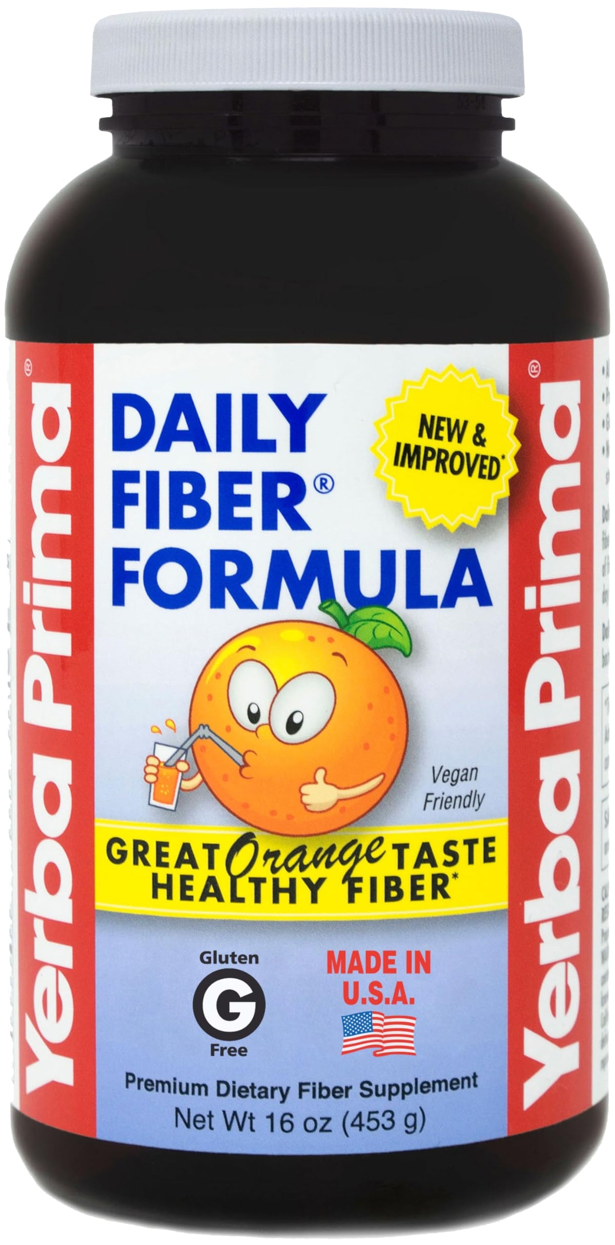 Orange Daily Fiber Formula 1 pound Gluten Free X31916