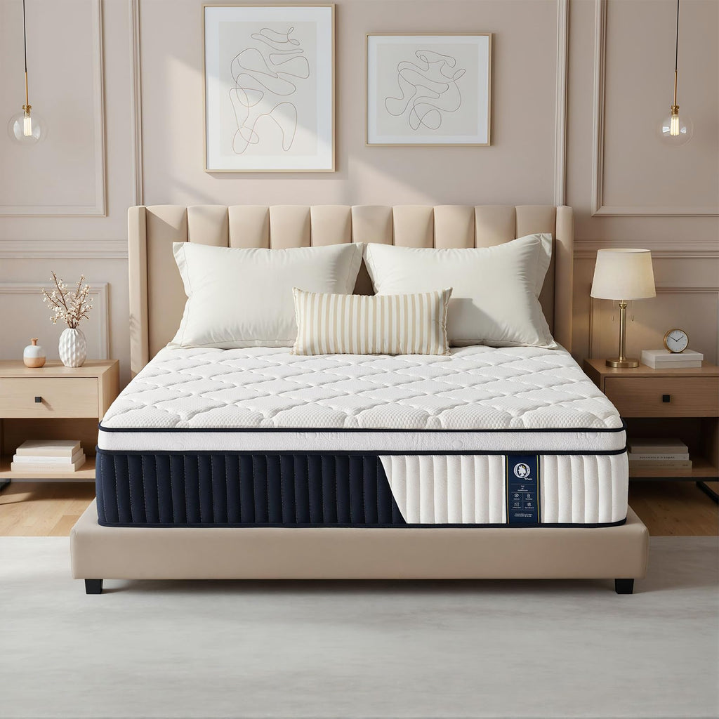 12 Inch Medium Firm Hybrid Mattress V84533