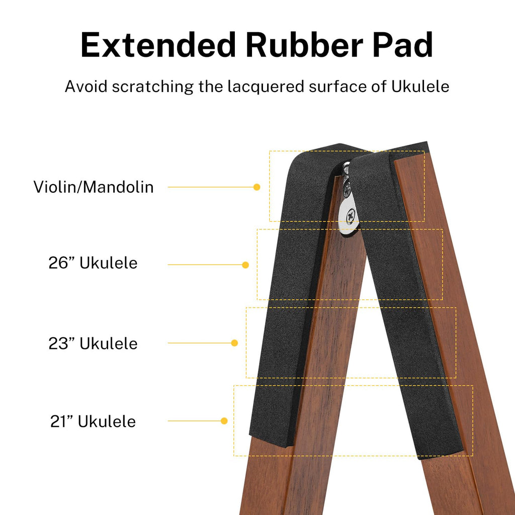 Wood Ukulele Stand Folding Floor Stand L723