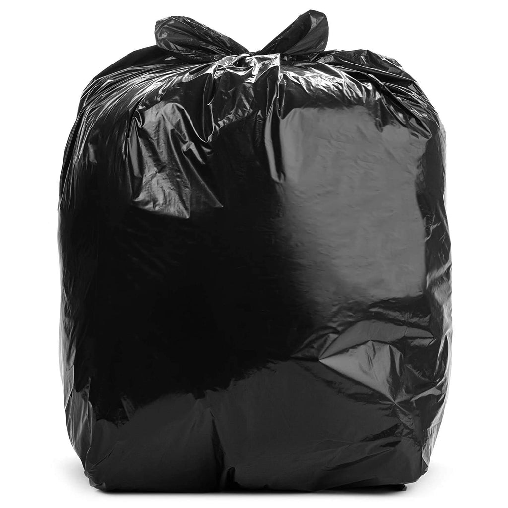 44 Gallon Black Heavy Duty Trash Bags Pack of 100 L614870
