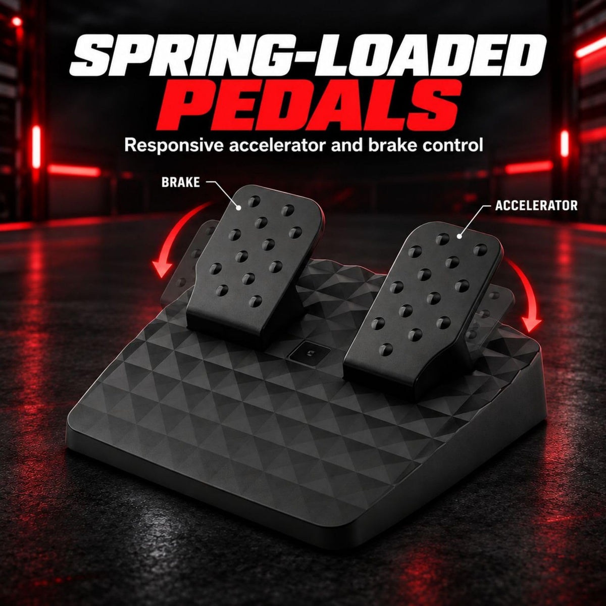 Racing Wheel & Pedals M1771