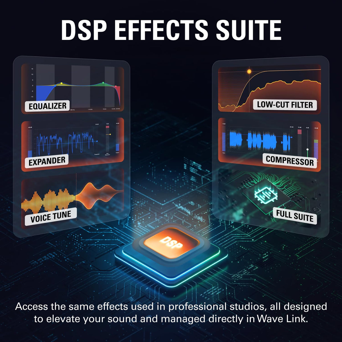 USB Audio Interface and DSP Mixer H874133