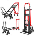 Heavy Duty 1000LBS 3 in 1 Convertible Folding Hand Truck Dolly Cart with Solid Wheels C1469