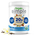 Organic Vegan Protein Powder, Vanilla, 1.25lb C8047