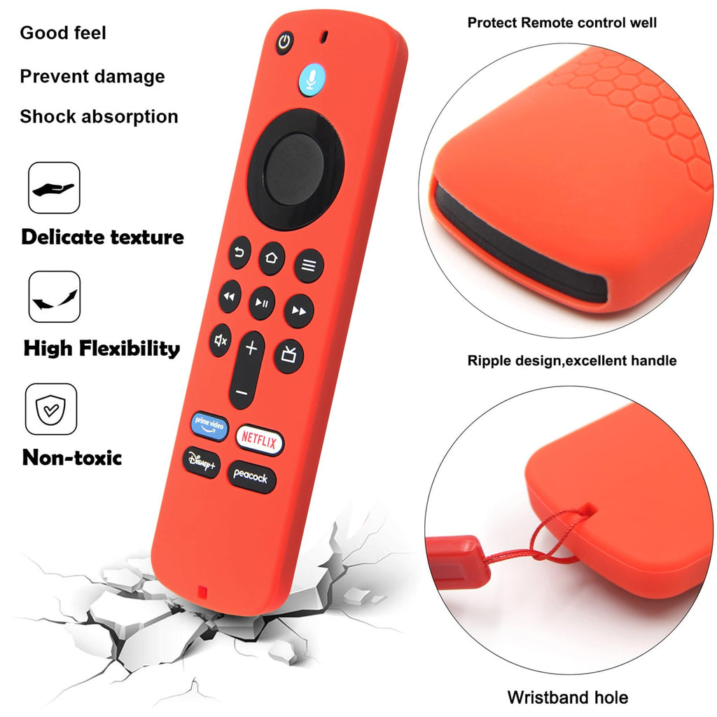 Silicone Remote Cover Case with Wrist Strap A668912