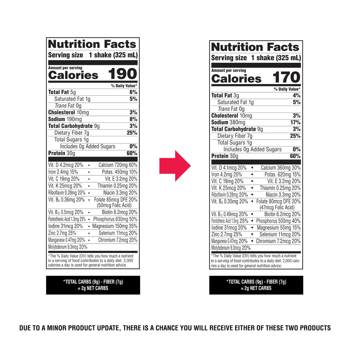 High Protein Milk Chocolate Shake 12 Count D390