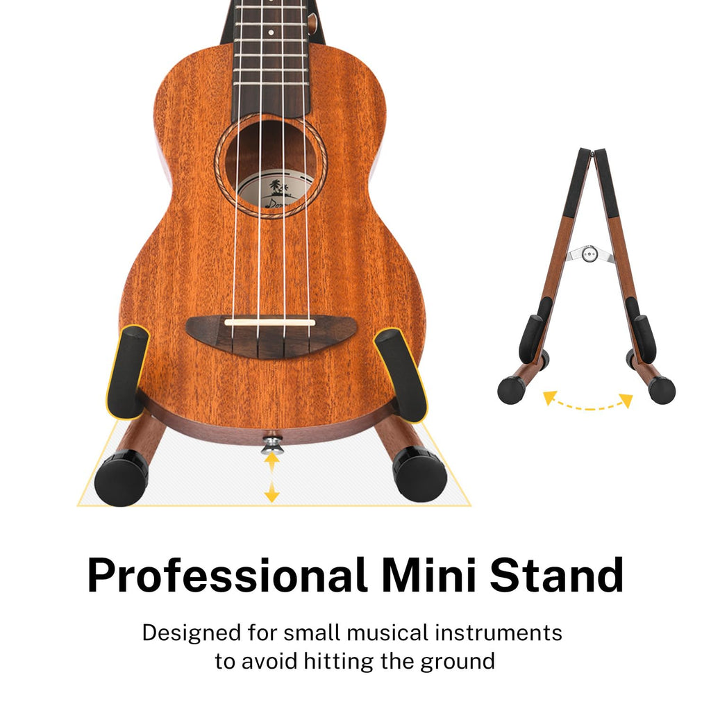 Wood Ukulele Stand Folding Floor Stand L723