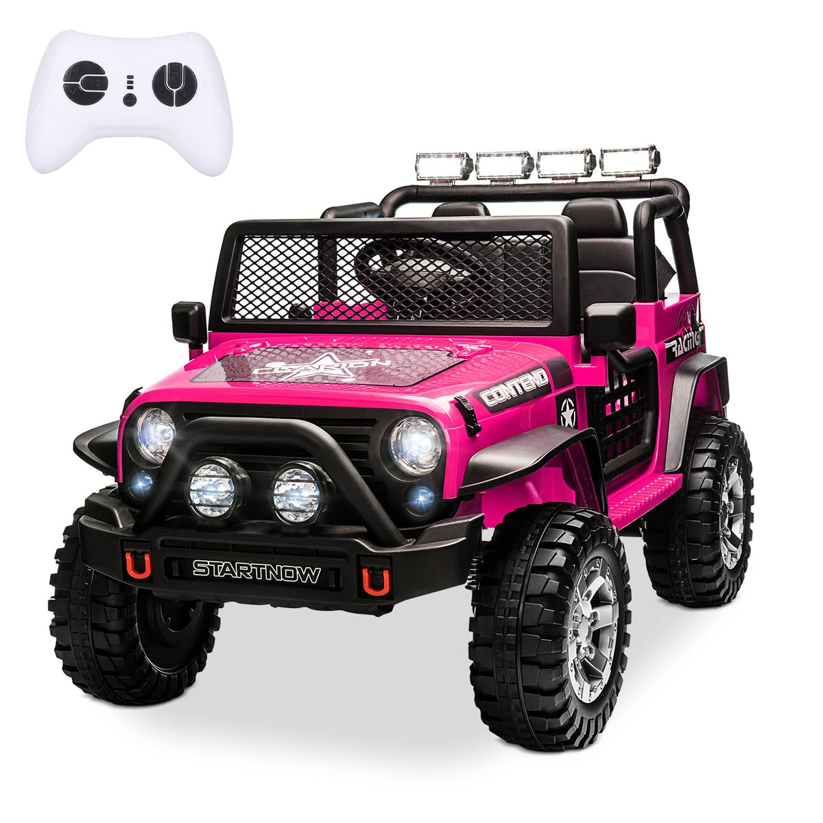 2 Seater Electric Car for Kids with Parent Remote H693973