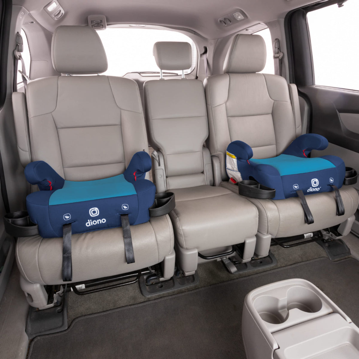 Backless Belt-Positioning Booster Car Seat, 1 Pink & 1 Blue, 40-120 lbs K11990