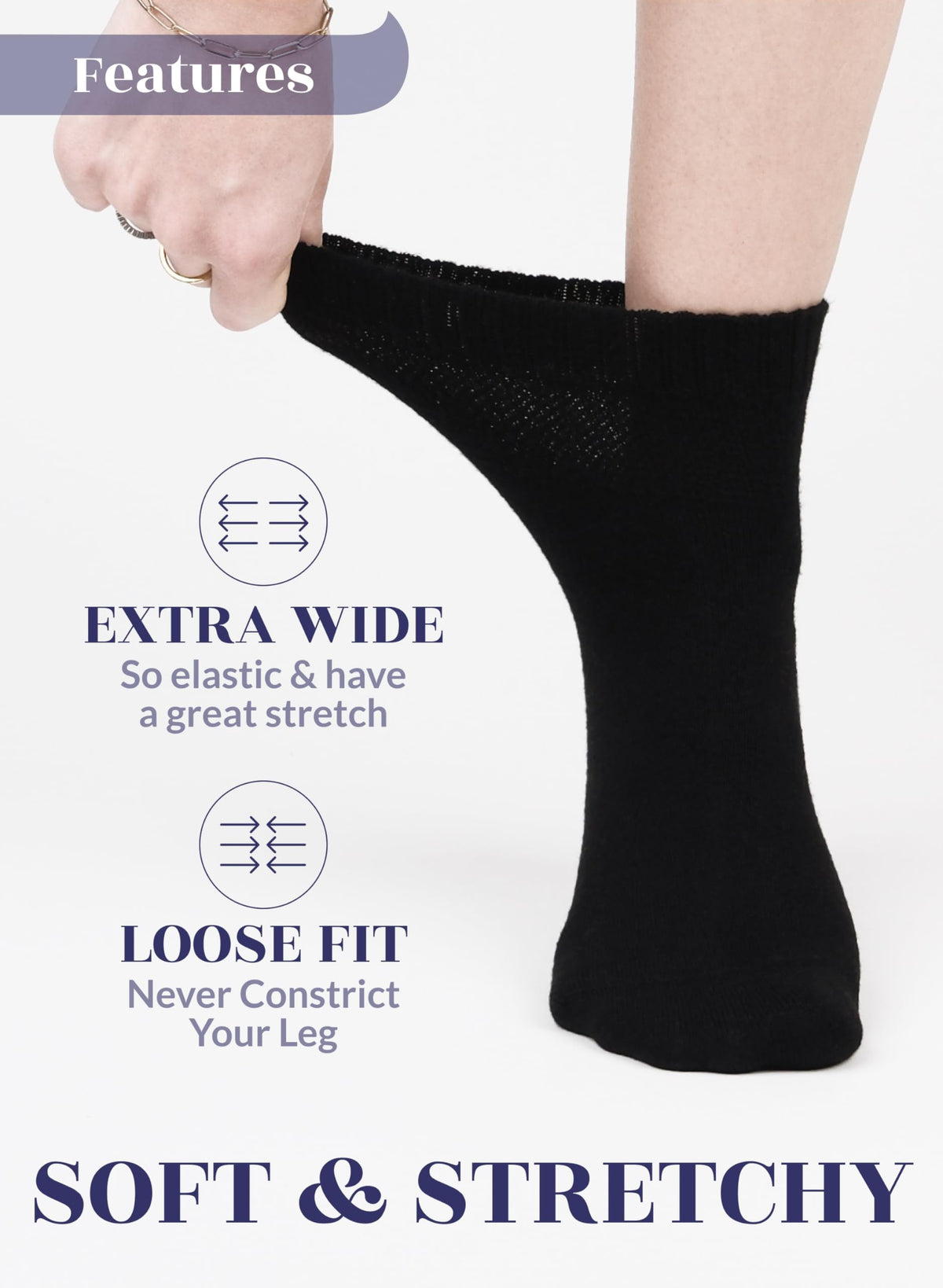 Cotton Ankle Socks 3-6 Pairs T401357