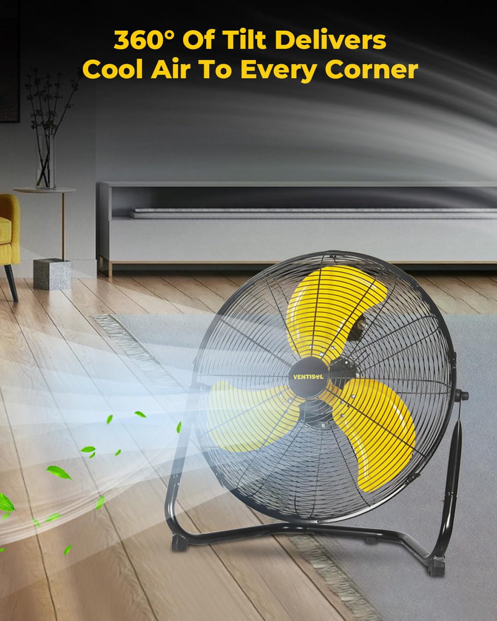 20 Inch 3 Speed Portable Floor Fan U926388