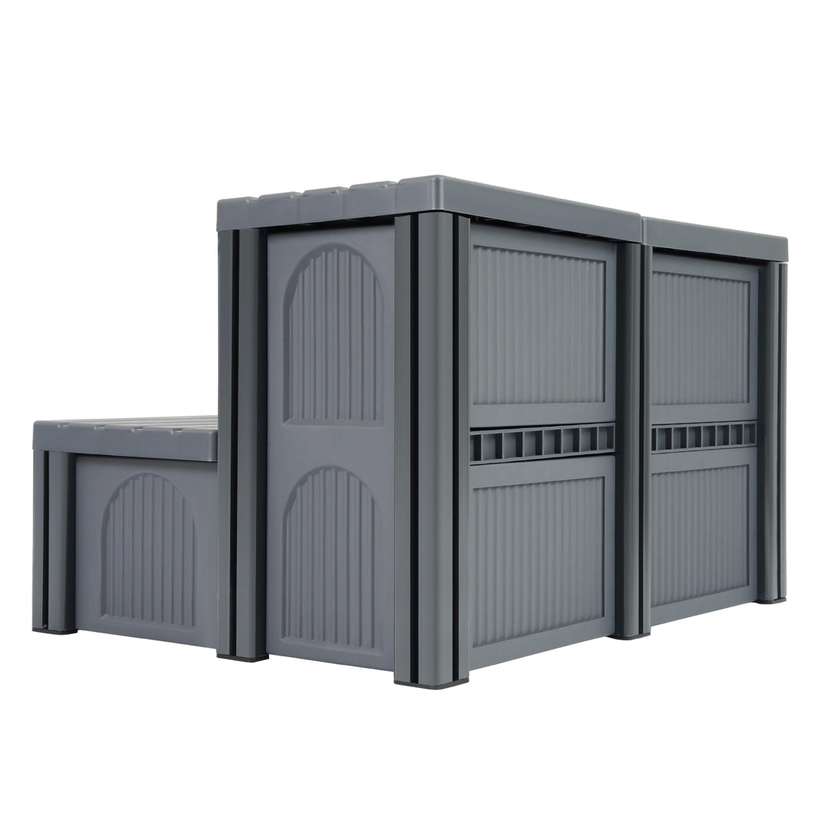 27" 2-Step Hot Tub Steps with Storage T770