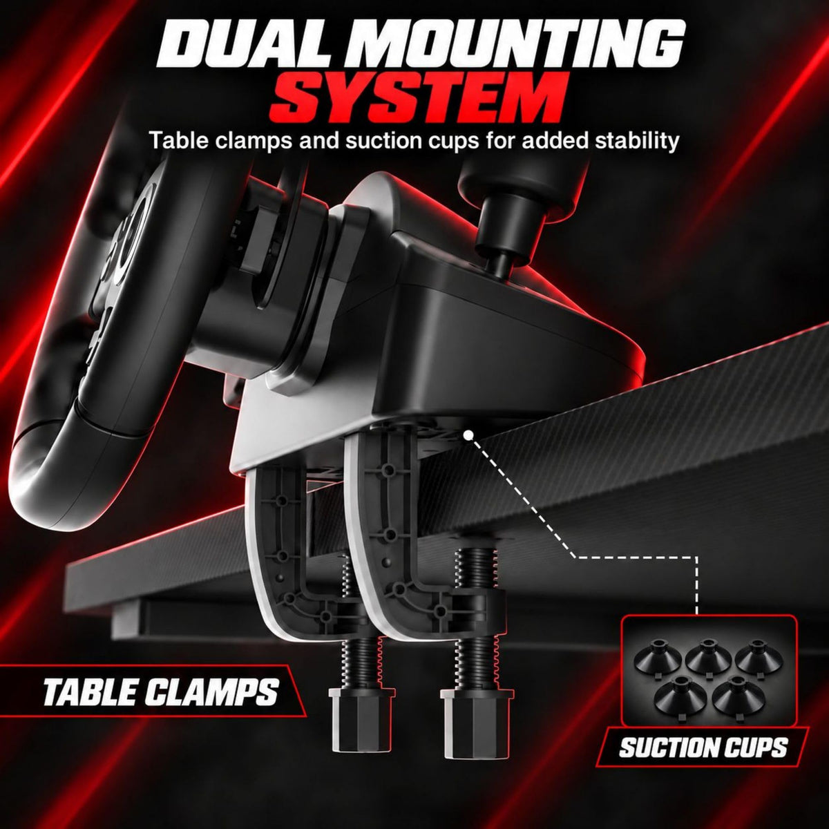 Racing Wheel & Pedals M1771