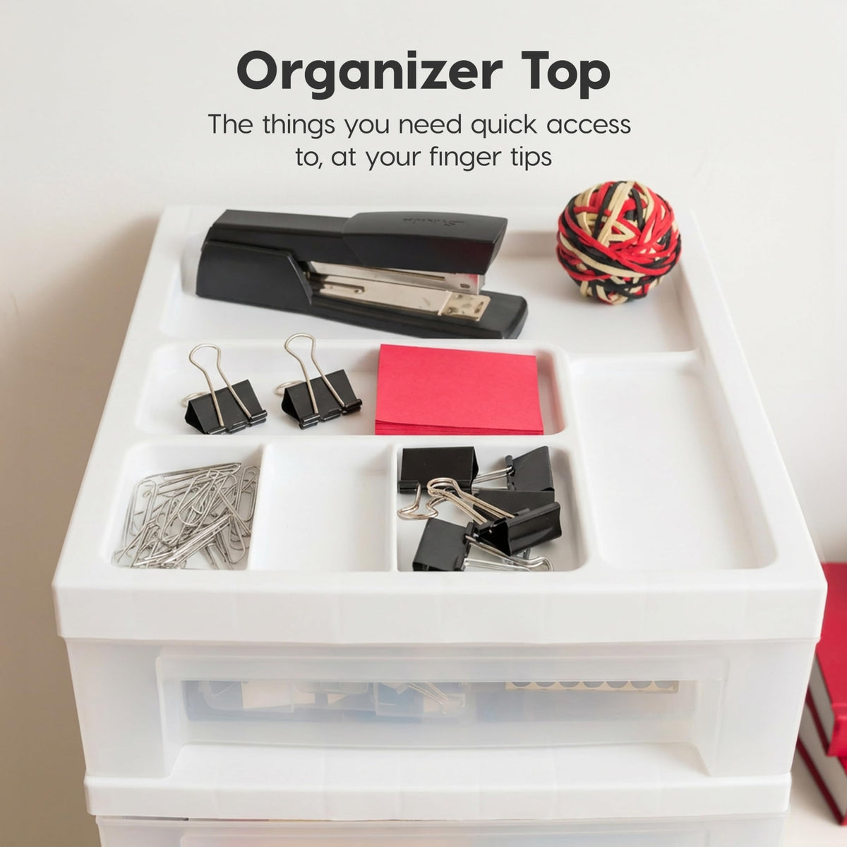10 Drawer Rolling Storage Cart J667