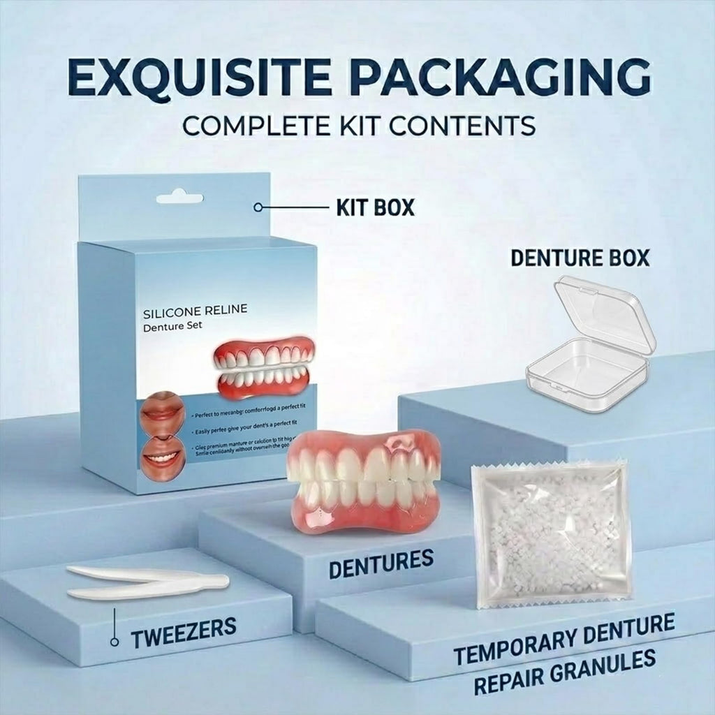 Silicone Dentures Set for Upper and Lower P269040