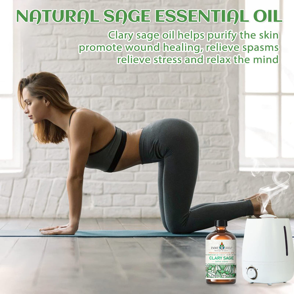 Rosemary Clary Sage Ylang Ylang Geranium Lavender Essential Oil 4 Oz E63037
