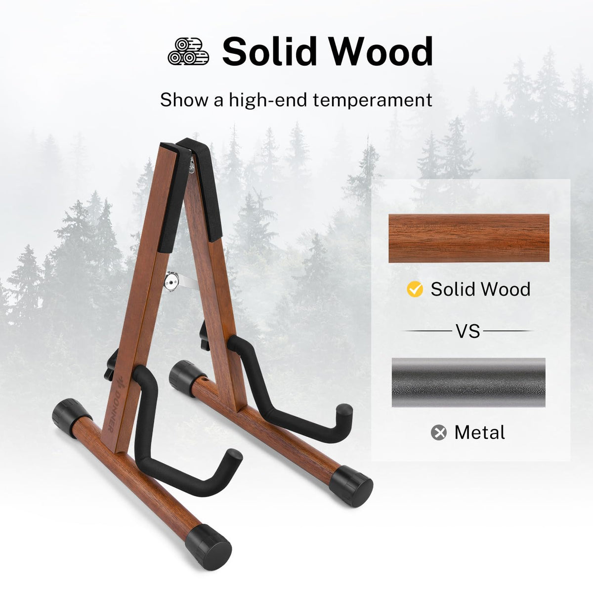Wood Ukulele Stand Folding Floor Stand L723