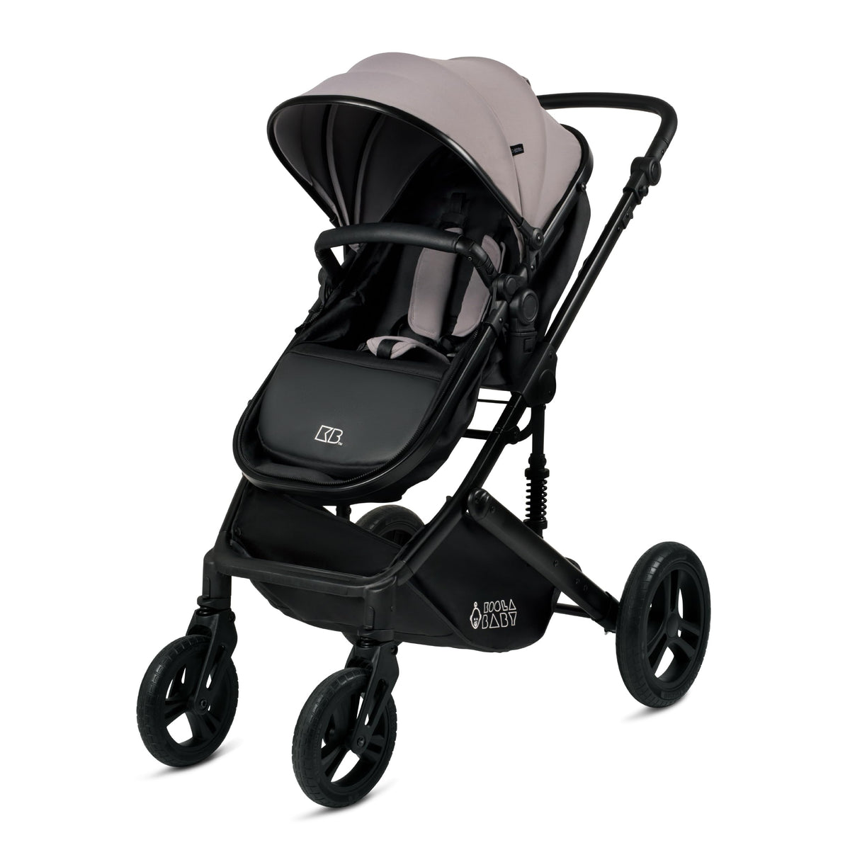 2-in-1 Foldable Baby Stroller with Extendable Canopy V183884