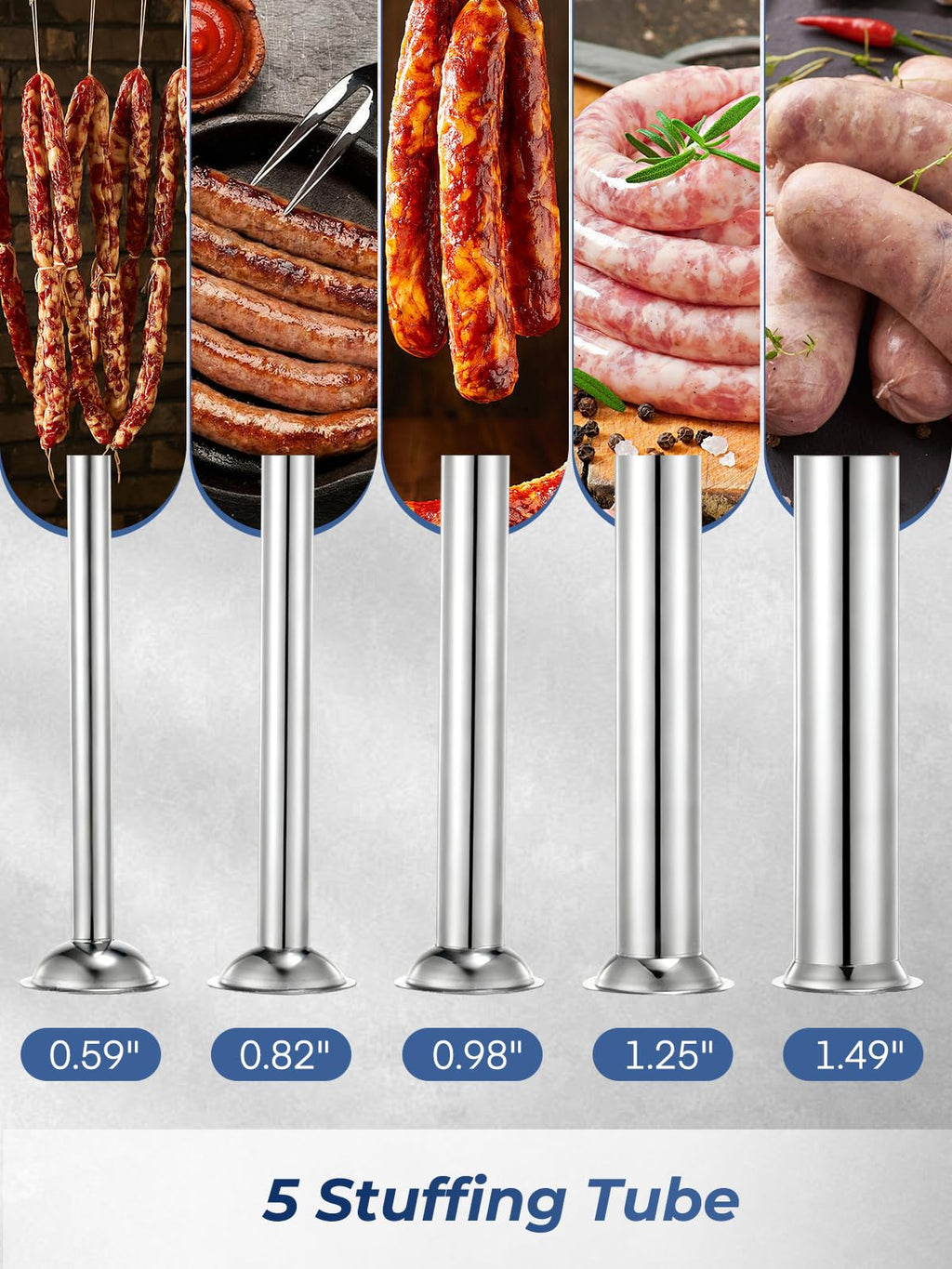 33LBS Stainless Steel Sausage Stuffer S53826