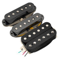 Alnico 5 Staggered Guitar Pickups Set Black J7567